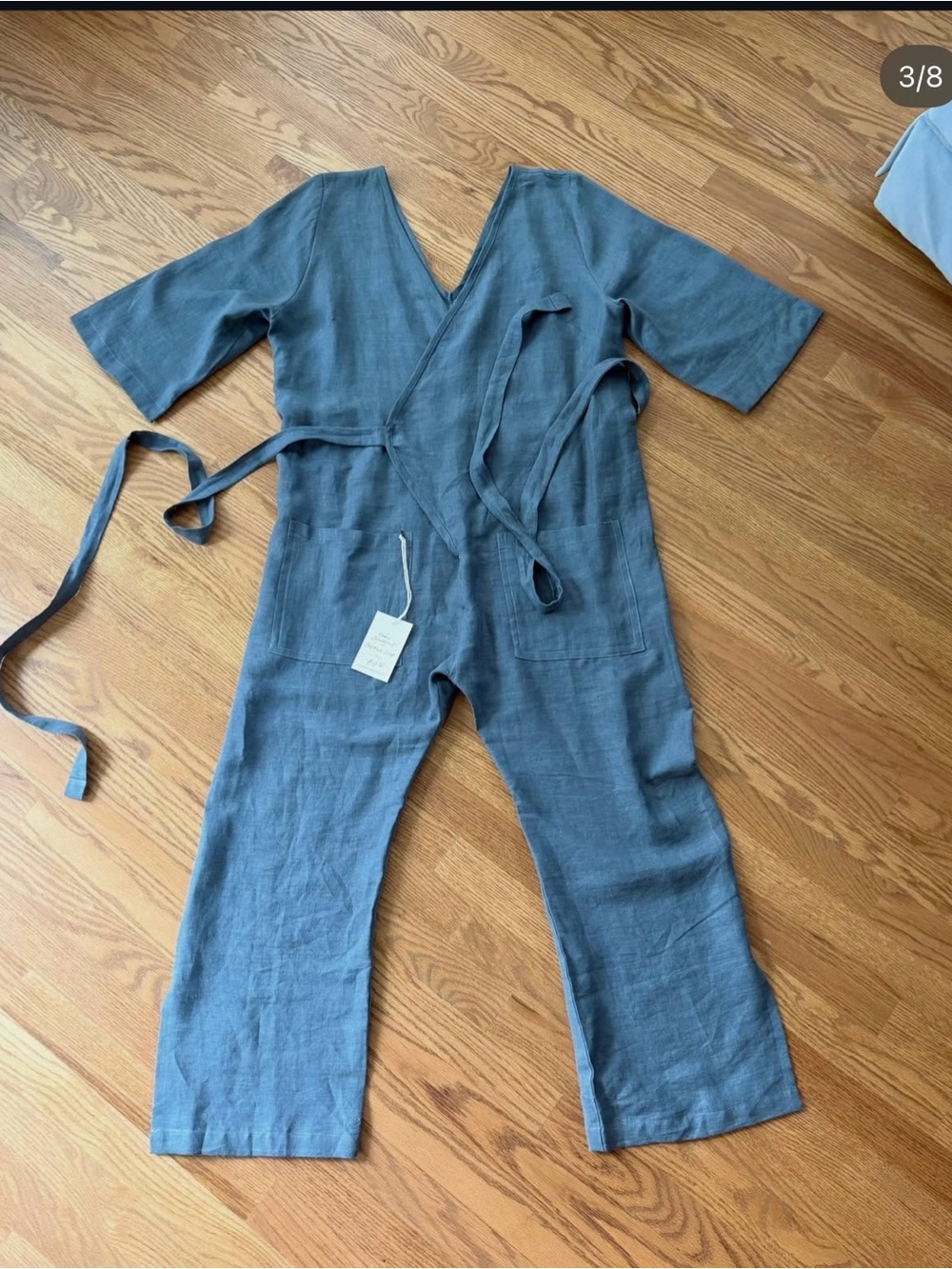 BUG handmade linen Jumpsuit